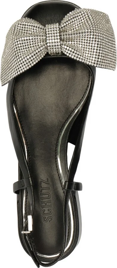 Schutz Women's Dorothy Bow Block Heel Pumps - Image 4
