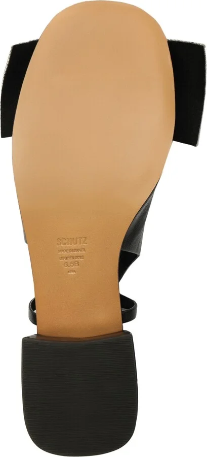Schutz Women's Dorothy Bow Block Heel Pumps - Image 5