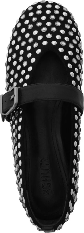 Schutz Women's Eiza Glam Round Toe Ballet Flats - Image 4