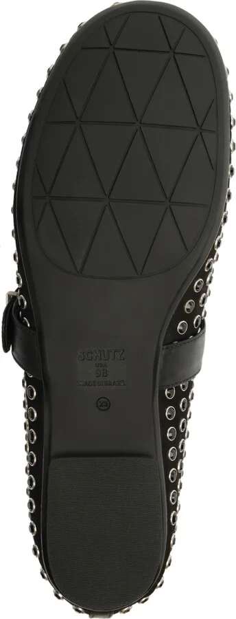 Schutz Women's Eiza Shine Pull-On Flats - Image 5