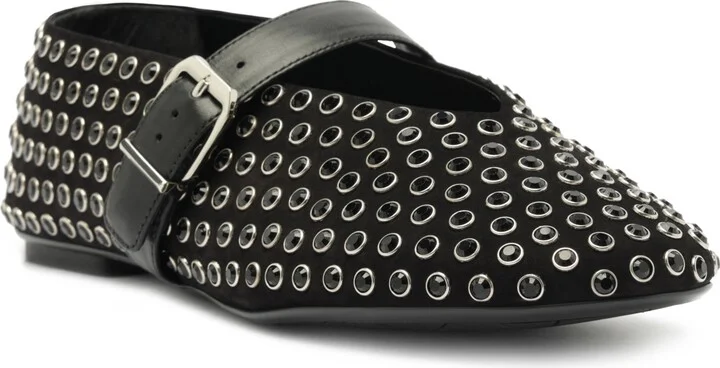 Schutz Women's Eiza Shine Pull-On Flats