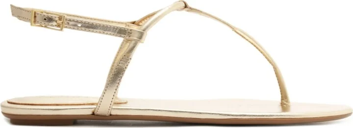 Schutz Women's Elsha Round Toe Flat Sandals - Image 11