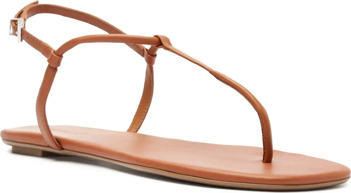 Schutz Women's Elsha Round Toe Flat Sandals