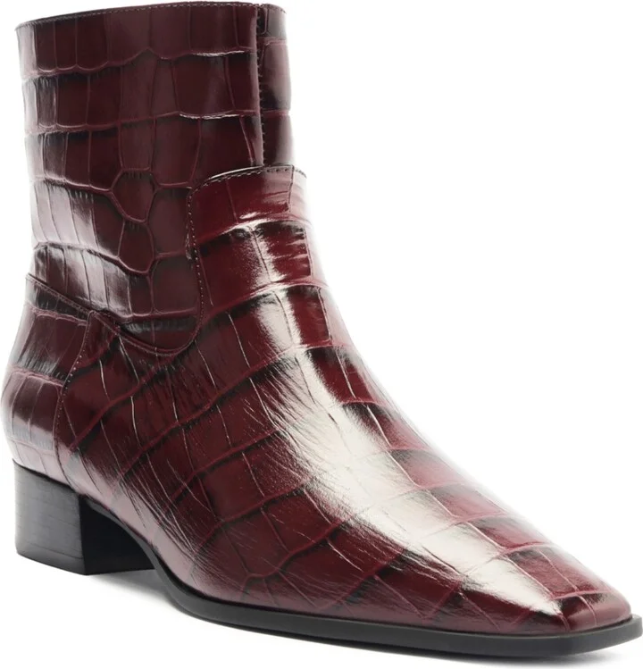 Schutz Women's Helena Square Toe Booties
