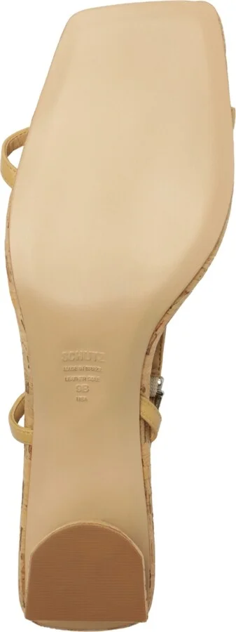 Schutz Women's Heloise Mid Block Heel Dress Sandals - Image 5