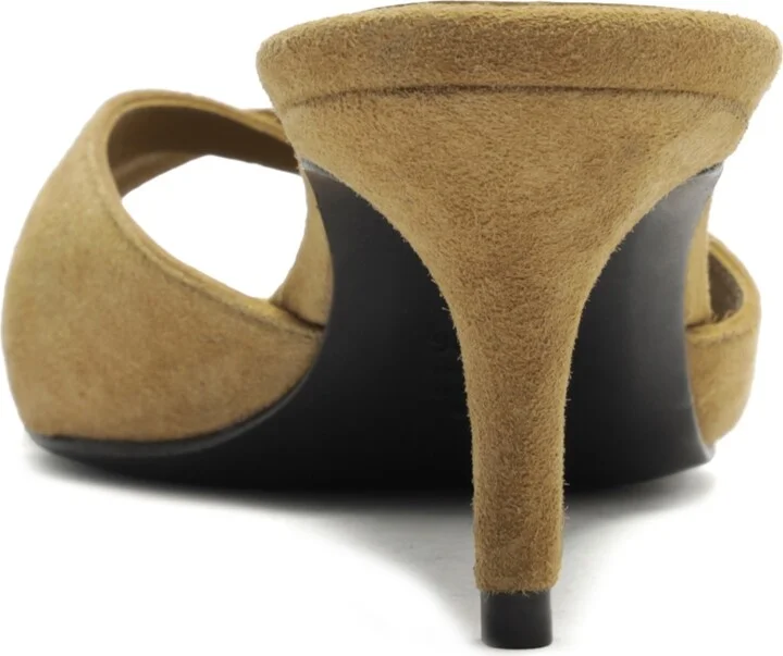Schutz Women's Hilda Leaf Pointy Toe Mule Sandals - Image 7