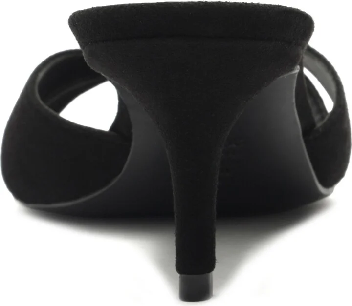 Schutz Women's Hilda Leaf Pointy Toe Mule Sandals - Image 11