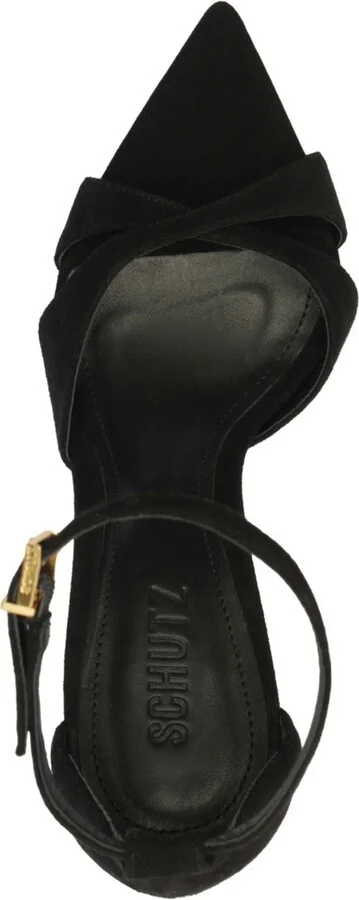 Schutz Women's Hilda Leaf Strappy Pointy Toe Sandals - Image 4