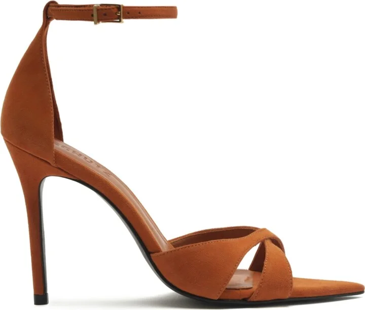 Schutz Women's Hilda Leaf Strappy Pointy Toe Sandals - Image 11