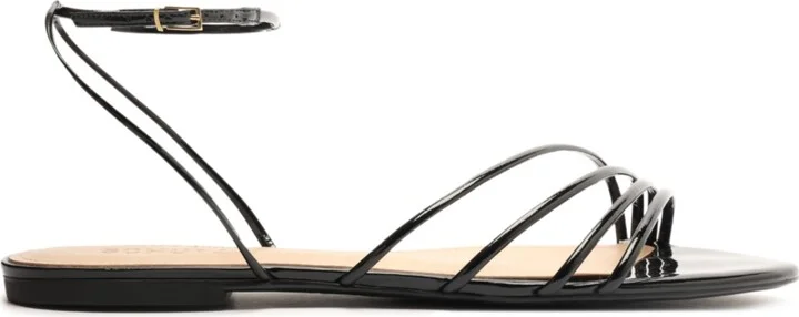 Schutz Women's Inez3 Round Toe Flat Sandals - Image 2