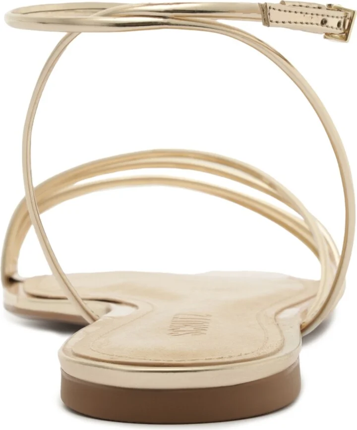 Schutz Women's Inez3 Round Toe Flat Sandals - Image 8
