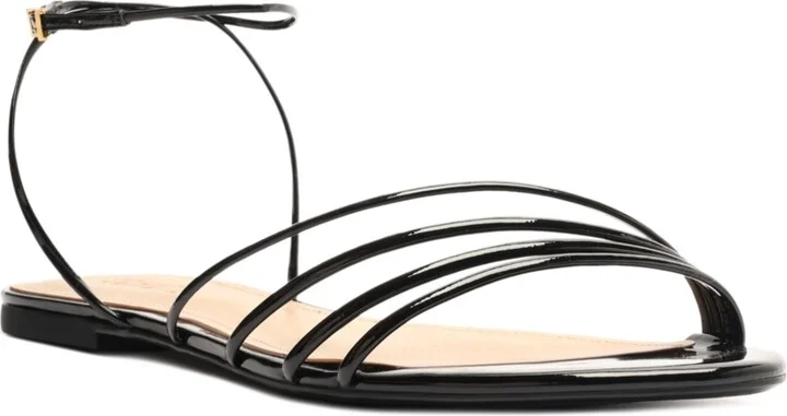 Schutz Women's Inez3 Round Toe Flat Sandals