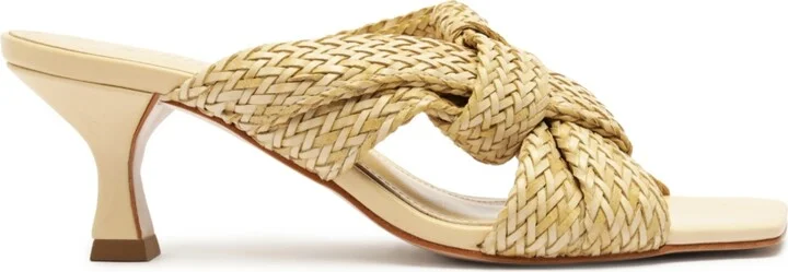 Schutz Women's Kali Kitten Heel Sandals - Image 8