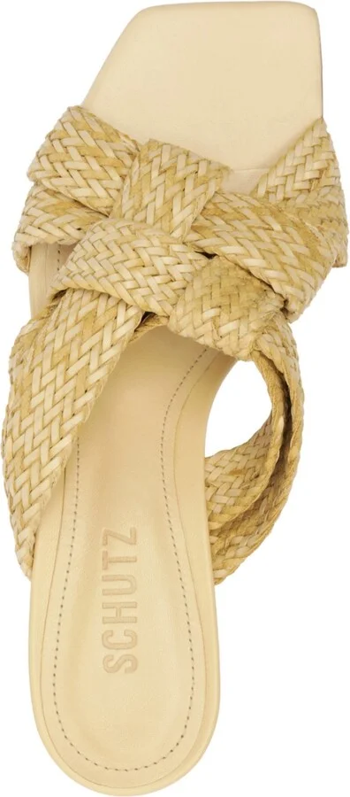 Schutz Women's Kali Kitten Heel Sandals - Image 10