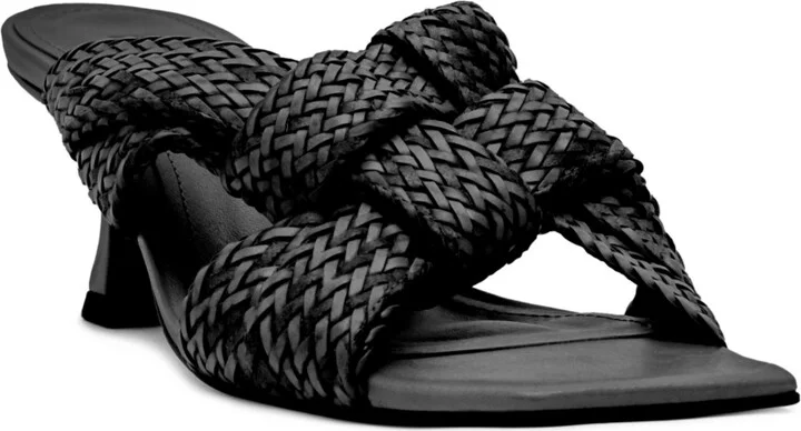 Schutz Women's Kali Kitten Heel Sandals