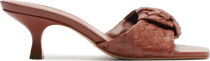 Schutz Women's Kareena Knot Mule Sandals - Image 7