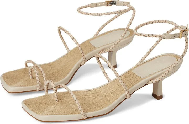 Schutz Women's Kaya Straw Mid Sandal