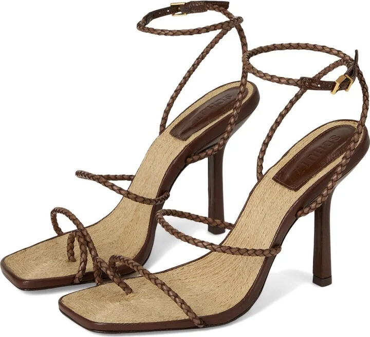 Schutz Women's Kaya Straw Sandal