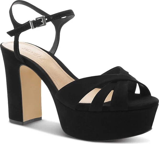 Schutz Women's Keefa High-Heel Platform Sandals
