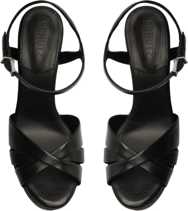 Schutz Women's Keefa High Platform Sandals - Image 4