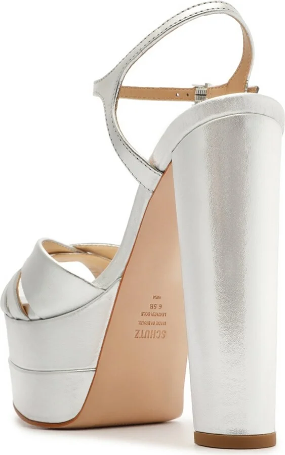 Schutz Women's Keefa High Platform Sandals - Image 7