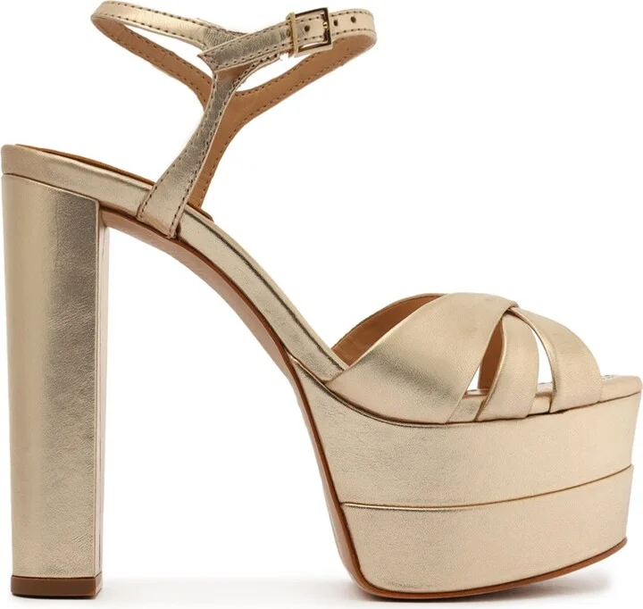 Schutz Women's Keefa High Platform Sandals - Image 10