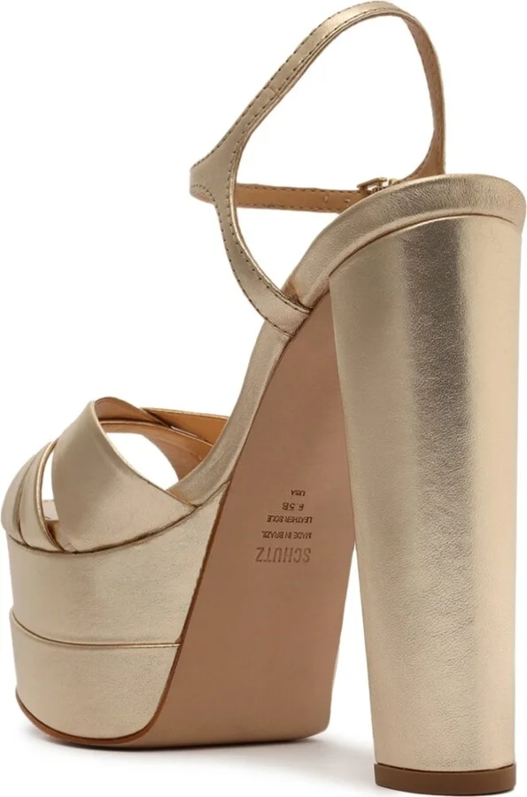 Schutz Women's Keefa High Platform Sandals - Image 11