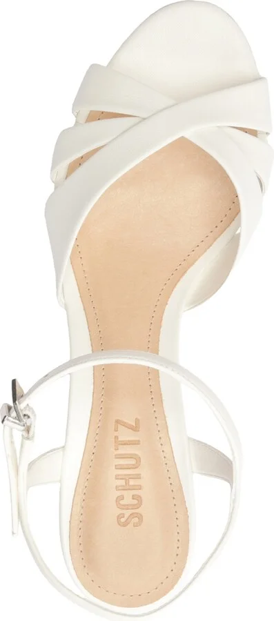 Schutz Women's Keefa Mid-Block Heel Sandals - Image 4