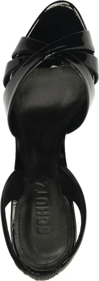Schutz Women's Keefa Sling Leather Sandals - Image 4