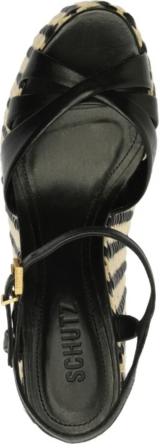 Schutz Women's Keefa Wedge Platform Sandals - Image 4