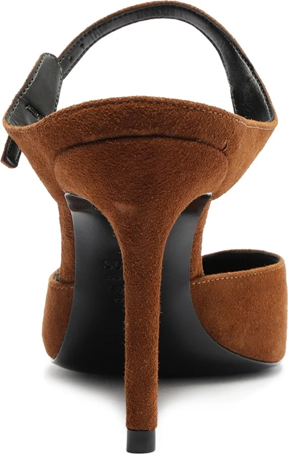 Schutz Women's Laura Mule High Stiletto Pumps - Image 3