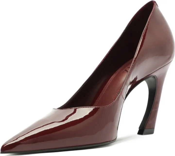 Schutz Women's Lexi Lo Pointy Toe Pumps - Image 5
