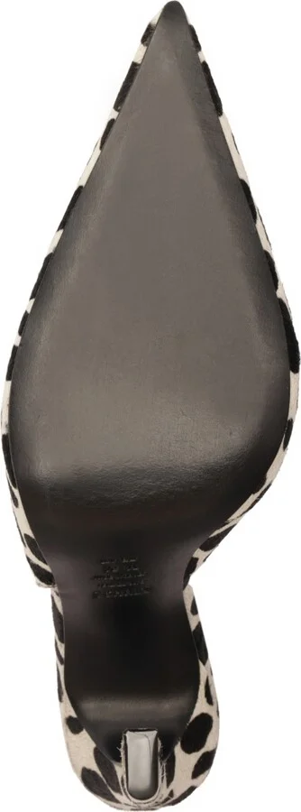 Schutz Women's Lexi Wild Slingback Pumps - White/ Black - Image 5