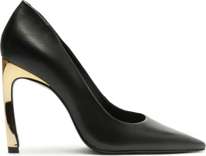 Schutz Women's Lou Curve High Stiletto Heel Pumps - Image 2