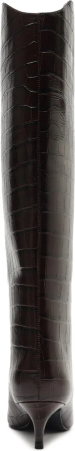 Schutz Women's Maryana Lo Wide Pointed Toe Knee High Boots - Image 3