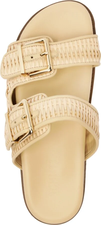 Schutz Women's Naomi Round Toe Flat Sandals - Image 4