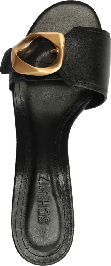 Schutz Women's Olga Kitten Heel Sandals - Image 4