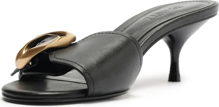 Schutz Women's Olga Kitten Heel Sandals - Image 6