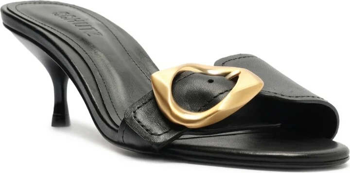 Schutz Women's Olga Kitten Heel Sandals