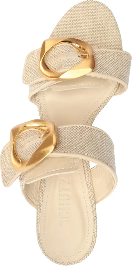 Schutz Women's Olga Round Toe Dress Sandals - Image 4