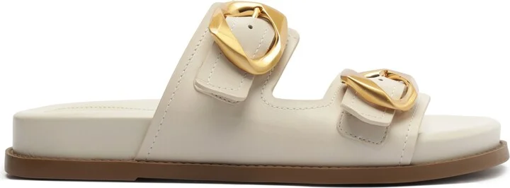 Schutz Women's Olga Sporty Round Toe Flat Sandals - Image 2