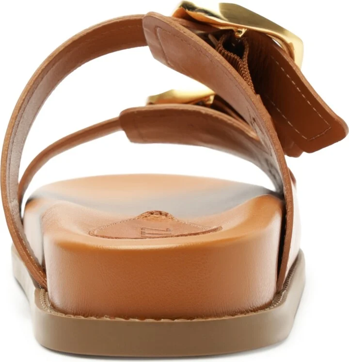 Schutz Women's Olga Sporty Round Toe Flat Sandals - Image 7