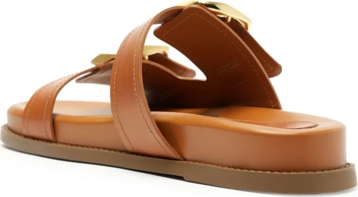 Schutz Women's Olga Sporty Round Toe Flat Sandals - Image 10
