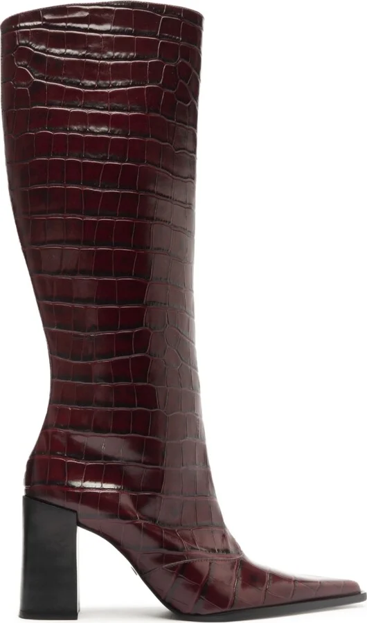 Schutz Women's Raffaela Up Knee High Pointed Toe Boots - Image 2