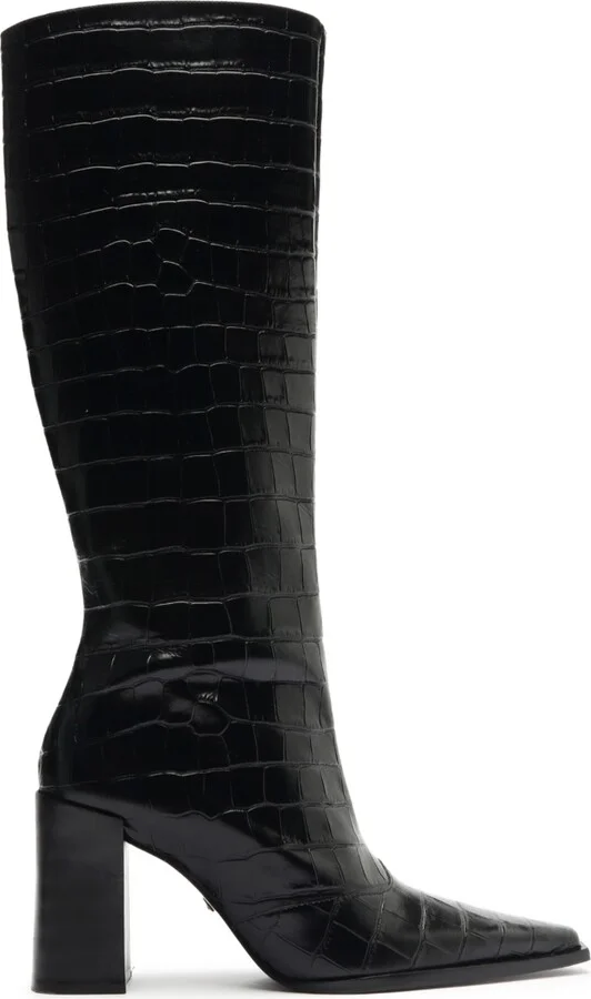 Schutz Women's Raffaela Up Knee High Pointed Toe Boots - Image 10