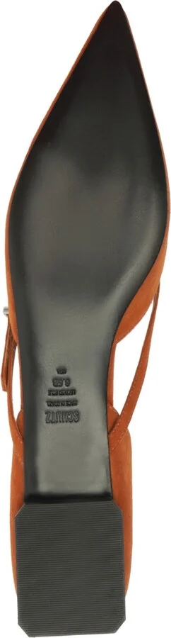 Schutz Women's Rue Buckle Pointed Toe Flats - Image 10