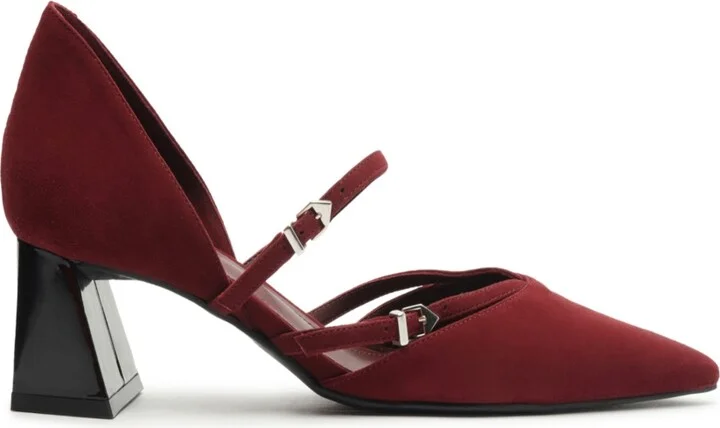 Schutz Women's Rue Mid Heel Buckle Pumps - Image 2