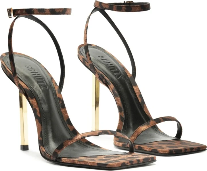 Schutz Women's Sam Squared Toe Sandals - Image 6