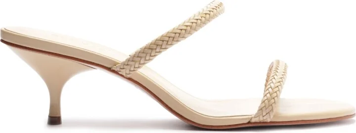 Schutz Women's Taliah Woven Slip-On Dress Sandals - Image 2