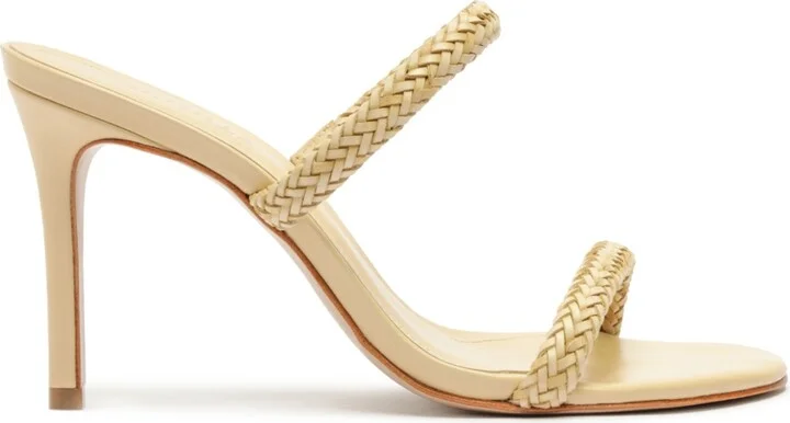 Schutz Women's Taliah Woven Slip-On Dress Sandals - Image 7